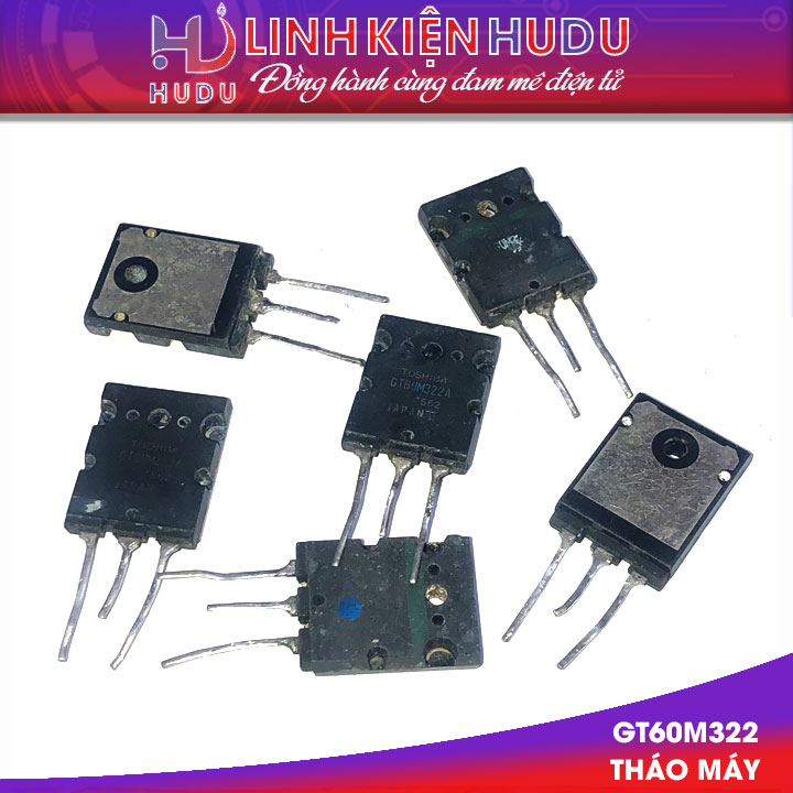 IGBT N-CHANNEL GT60M322 60M322 60A – 900V TO-3P THÁO MÁY CHÍNH HÃNG TOSHIBA