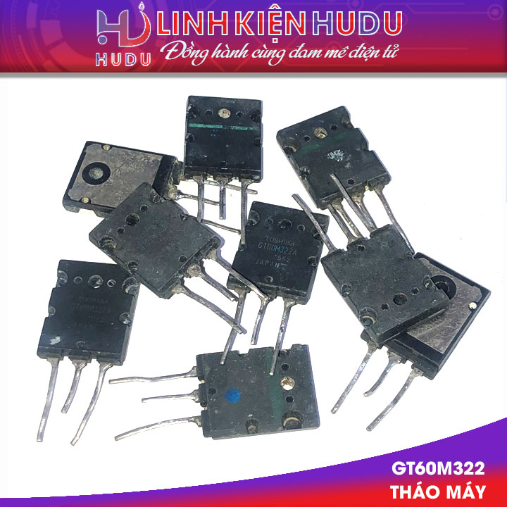 IGBT N-CHANNEL GT60M322 60M322 60A – 900V TO-3P THÁO MÁY CHÍNH HÃNG TOSHIBA