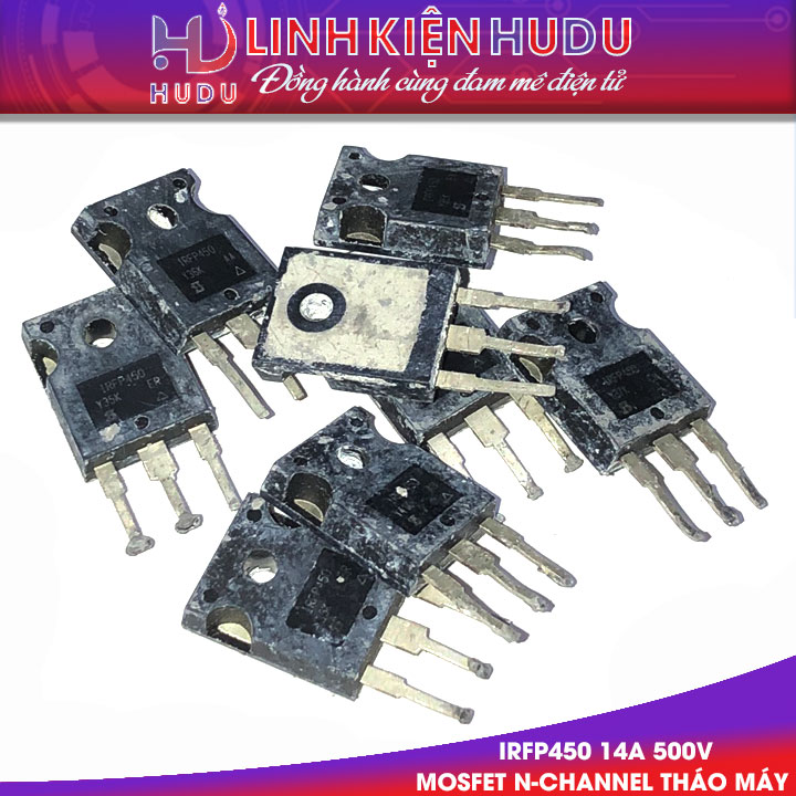 Mosfet IRFP450 tháo máy