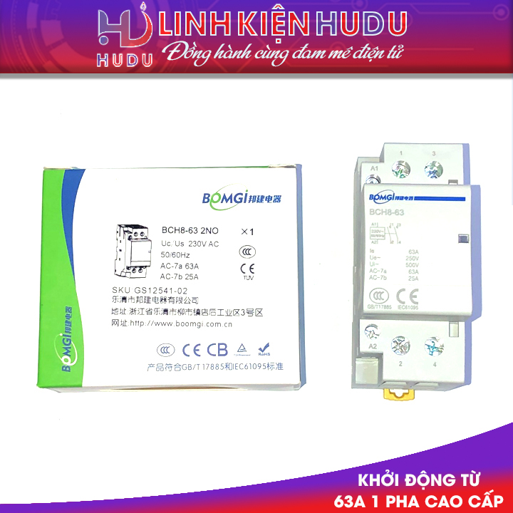Khởi động từ 63A 1 pha cao cấp