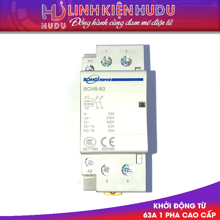 Khởi động từ 63A 1 pha cao cấp