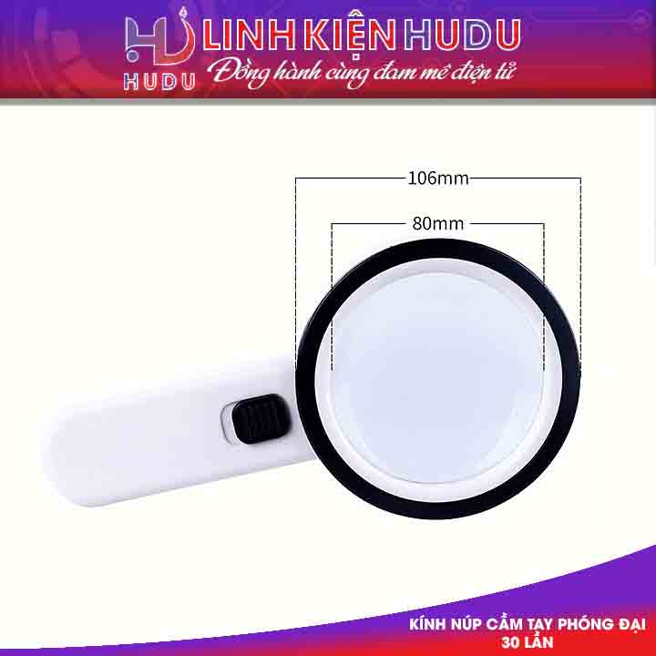 Kính lúp cầm tay loại đại 10cm