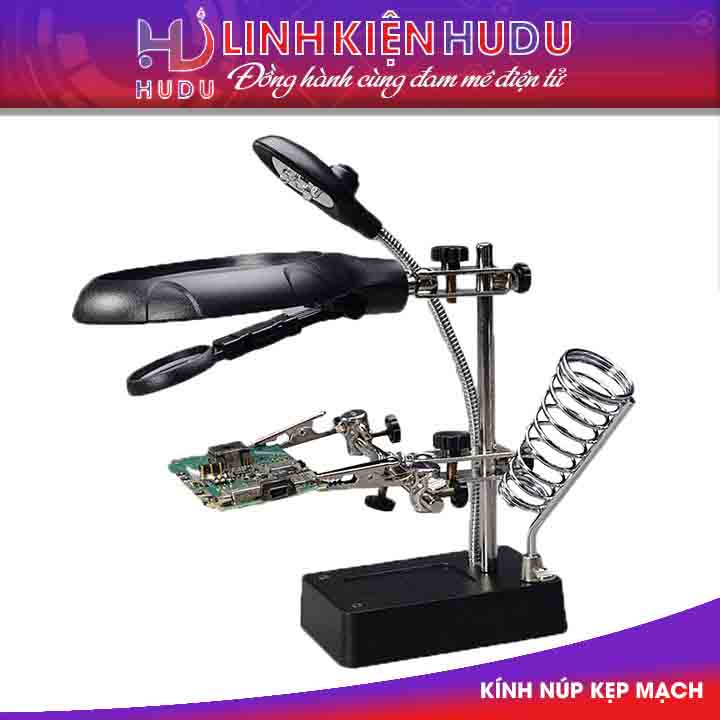 Kính lúp kẹp mạch