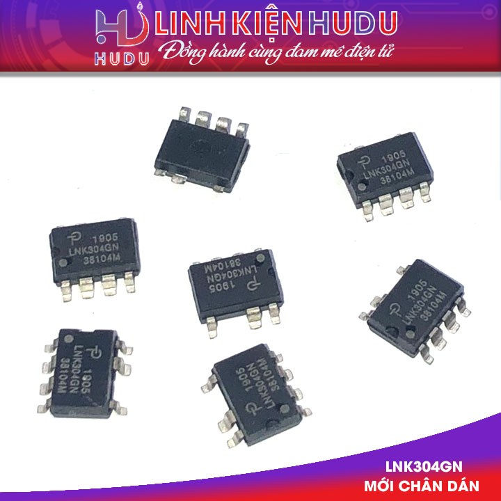 IC NGUỒN LNK304GN LNK304G LNK304 304 Sop-7 MỚI CHÂN DÁN