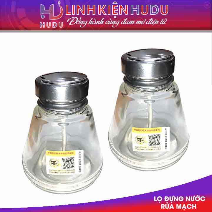 Lọ đựng nước rửa mạch (loại có nắp)