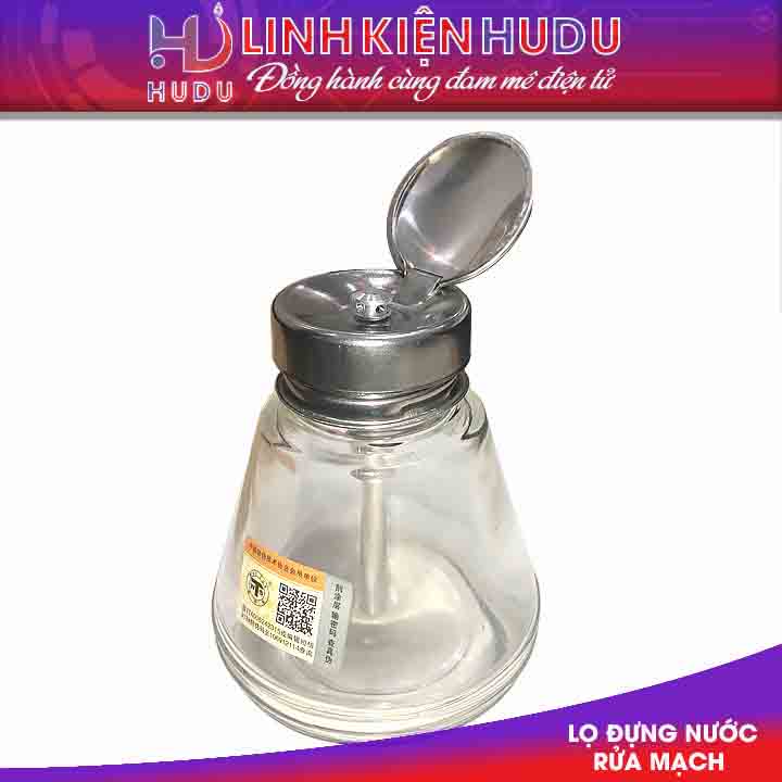 Lọ đựng nước rửa mạch (loại có nắp)