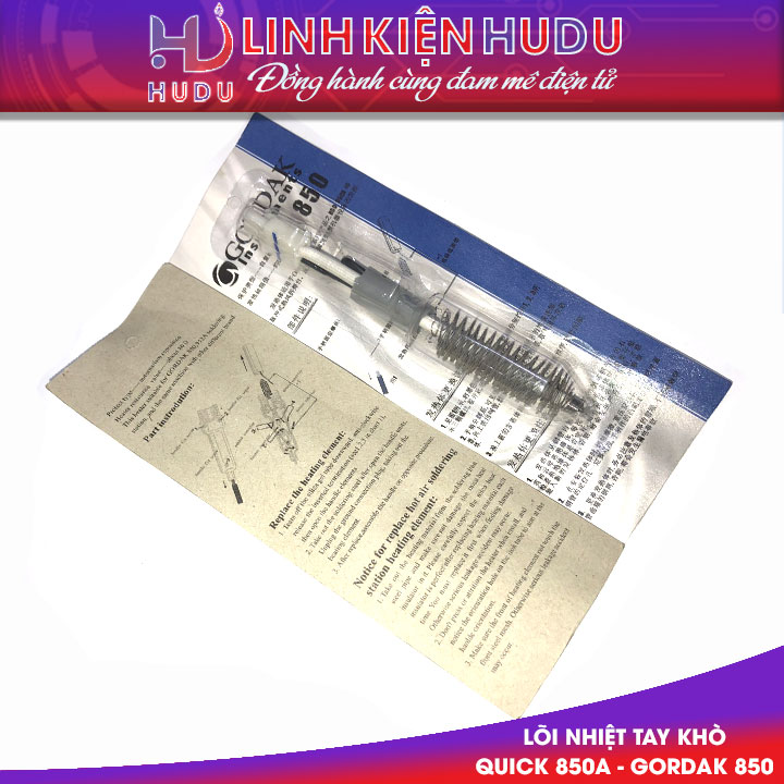 Lõi nhiệt tay khò Quick 850A Gordak 850