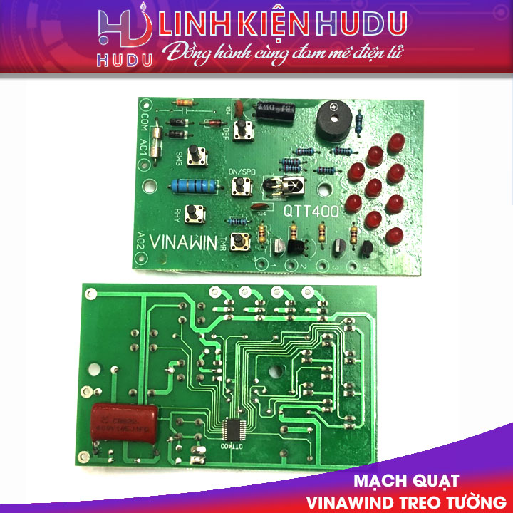 Mạch quạt Vinawind treo tường QTT400