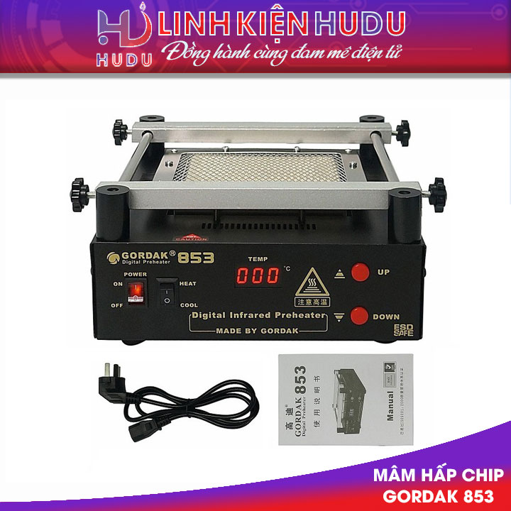 Mâm hấp chip Gordak 853 chính hãng