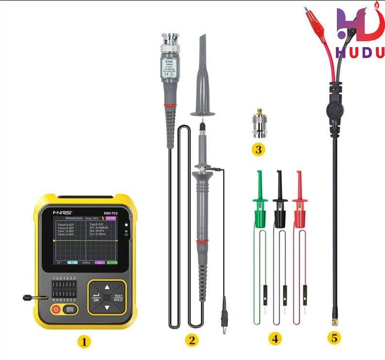 Máy hiện sóng Mini + Test linh kiện [DSO-TC2]