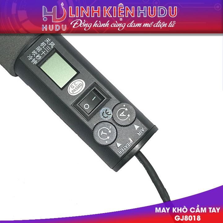 Máy khò cầm tay GJ – 8018 LCD