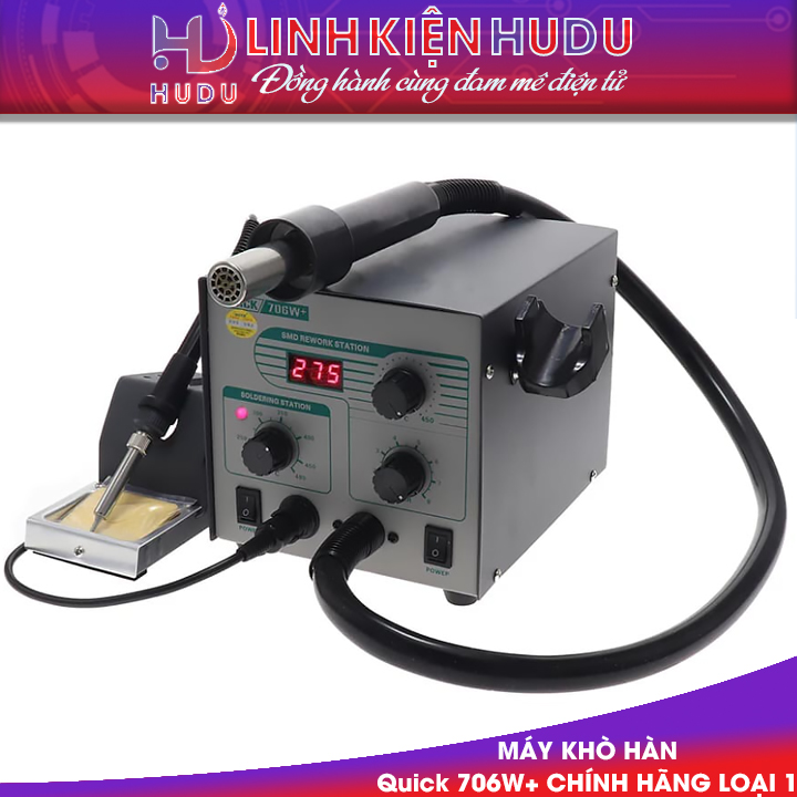 Máy khò hàn Quick 706W+ chính hãng loại 1 [Khò hàn]