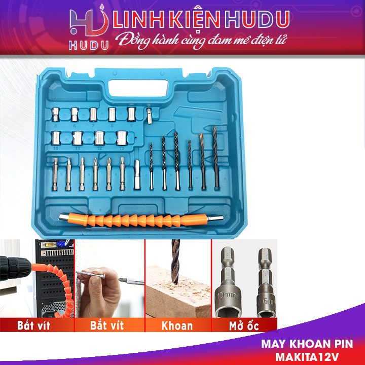 Máy khoan pin Makita 12V