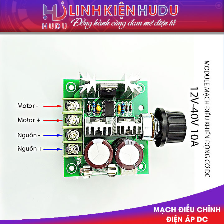 Module điều chỉnh điện áp DC tốc độ động cơ