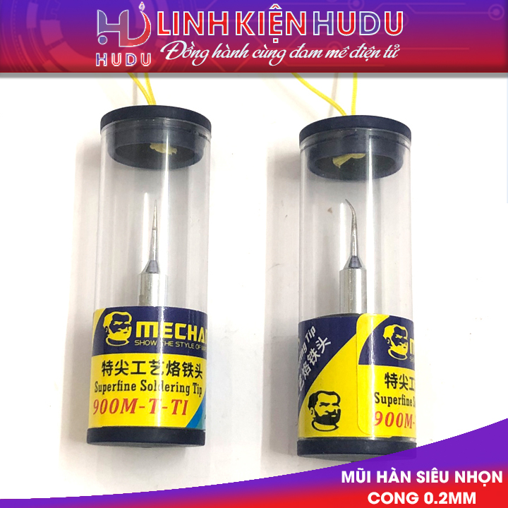 Mũi hàn siêu nhọn cong 0.2mm