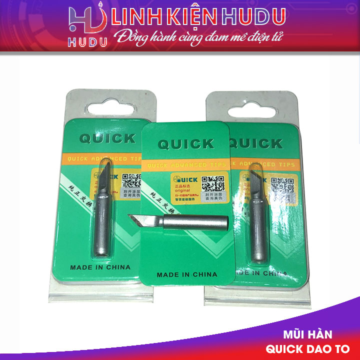 Mũi hàn Quick dao to