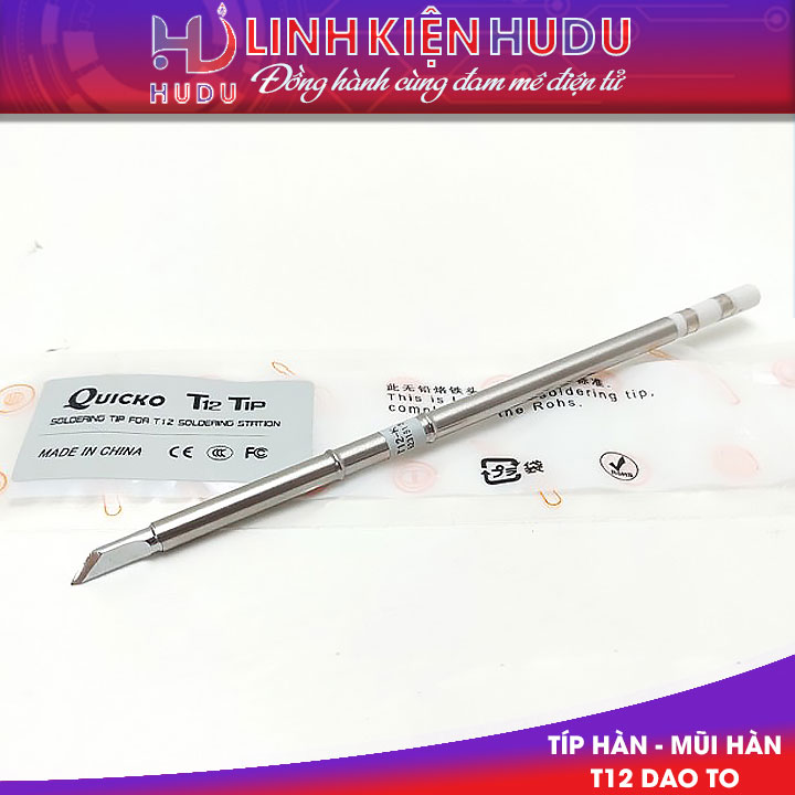 Mũi hàn T12 dao to