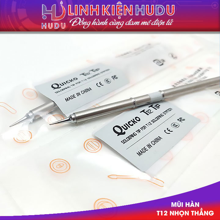Mũi hàn T12 nhọn thẳng