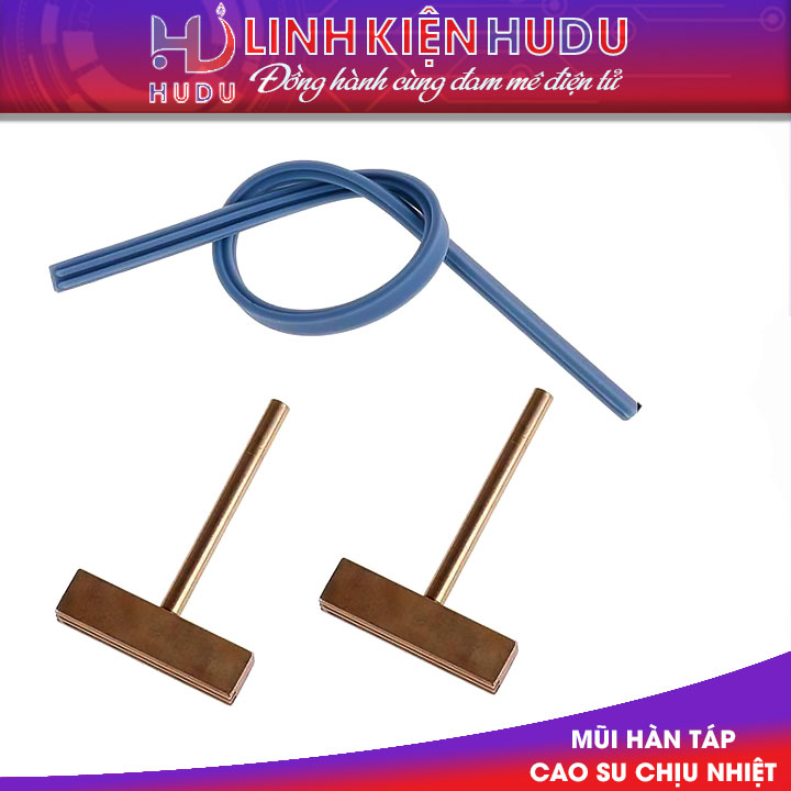 Mũi hàn táp + cao su chịu nhiệt