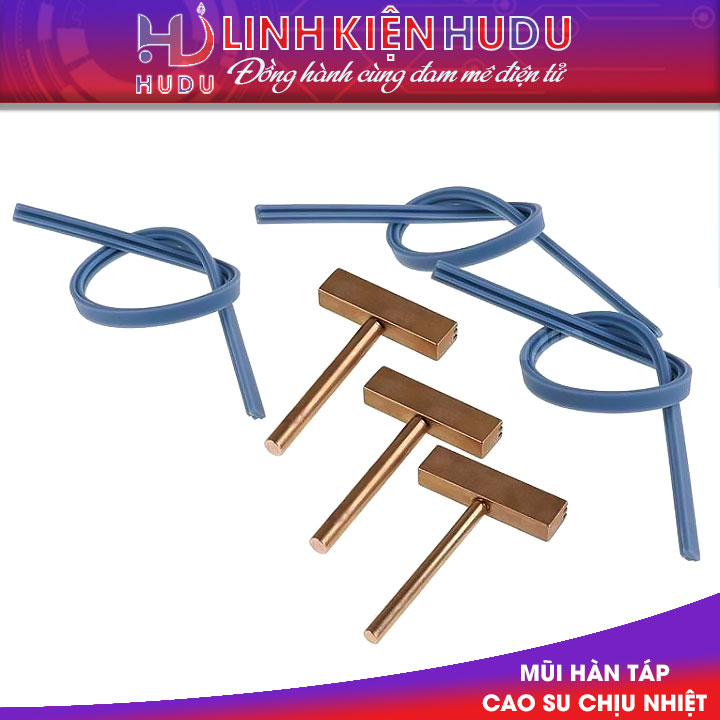 Mũi hàn táp + cao su chịu nhiệt