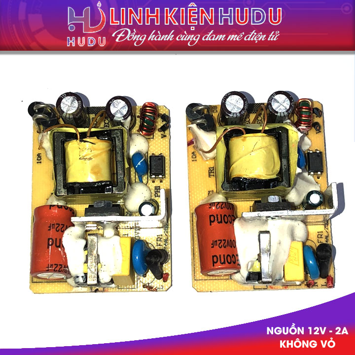 Nguồn 12V – 2A không vỏ cũ
