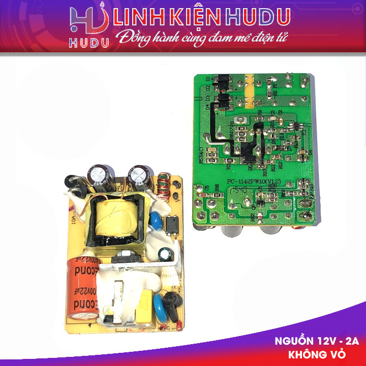 Nguồn 12V – 2A không vỏ cũ