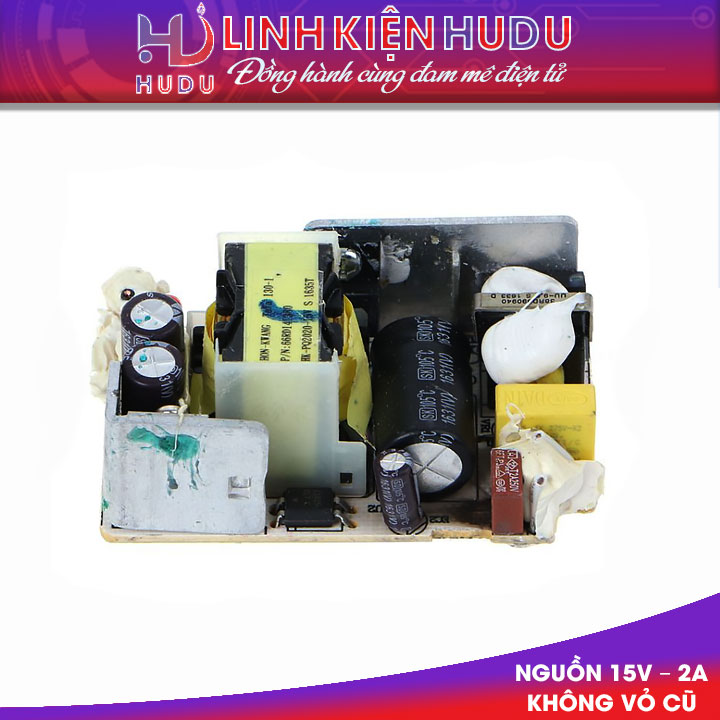 Nguồn 15V – 2A không vỏ cũ