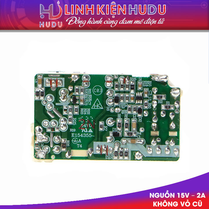 Nguồn 15V – 2A không vỏ cũ