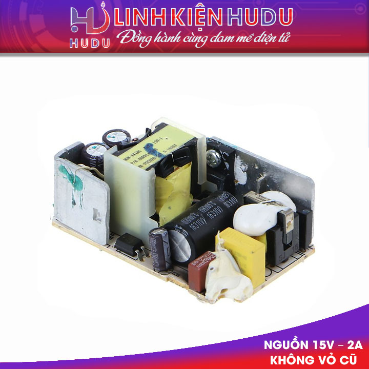 Nguồn 15V – 2A không vỏ cũ