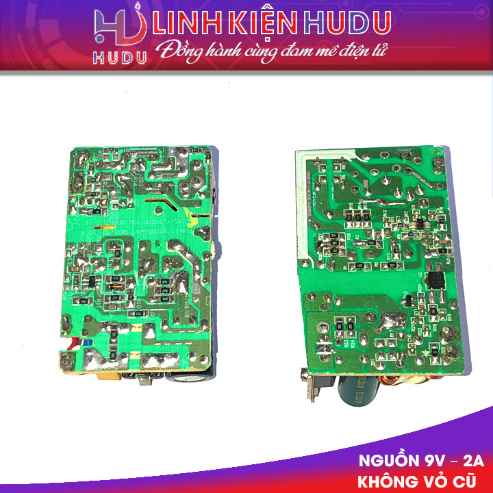 Nguồn 9V – 2A không vỏ cũ