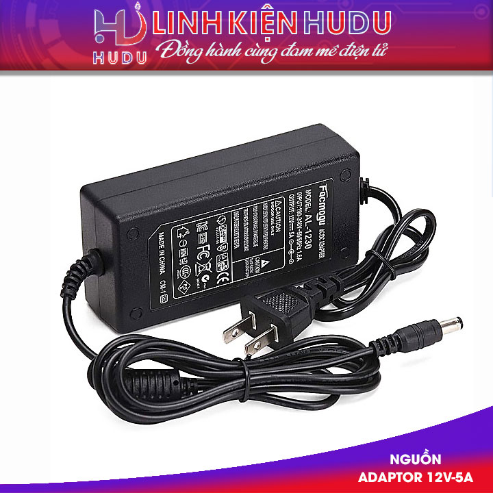 Nguồn Adaptor 12V-5A