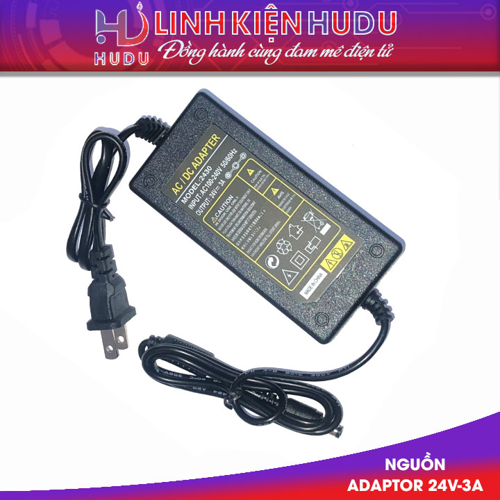 Nguồn Adaptor 24V-3A