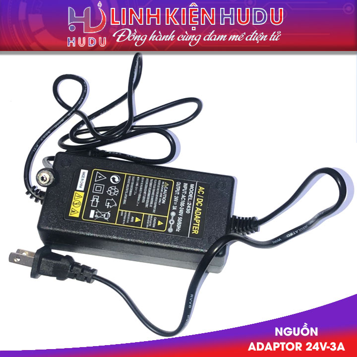 Nguồn Adaptor 24V-3A