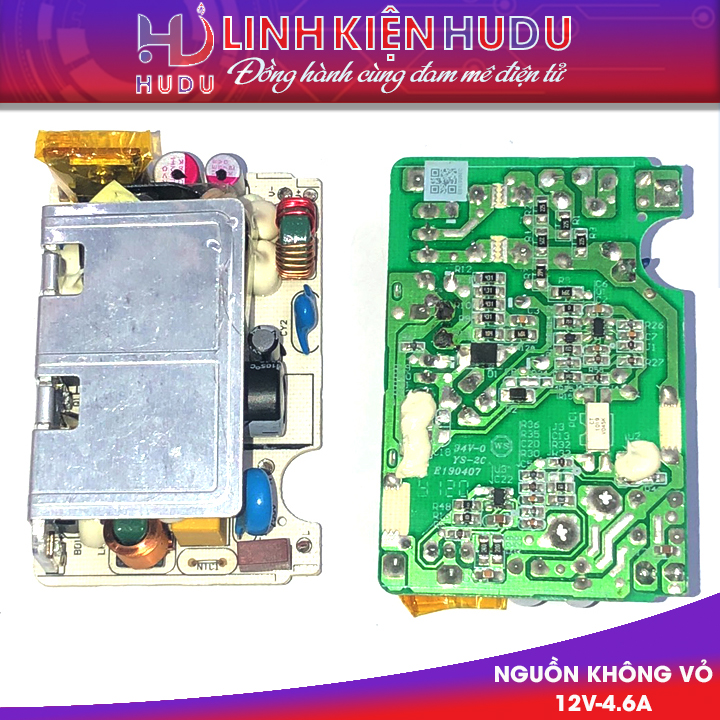 Nguồn không vỏ 12V - 4.6A