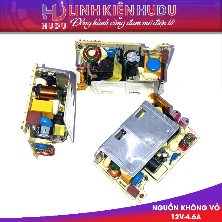 Nguồn không vỏ 12V - 4.6A