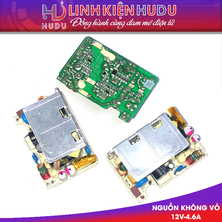 Nguồn không vỏ 12V - 4.6A