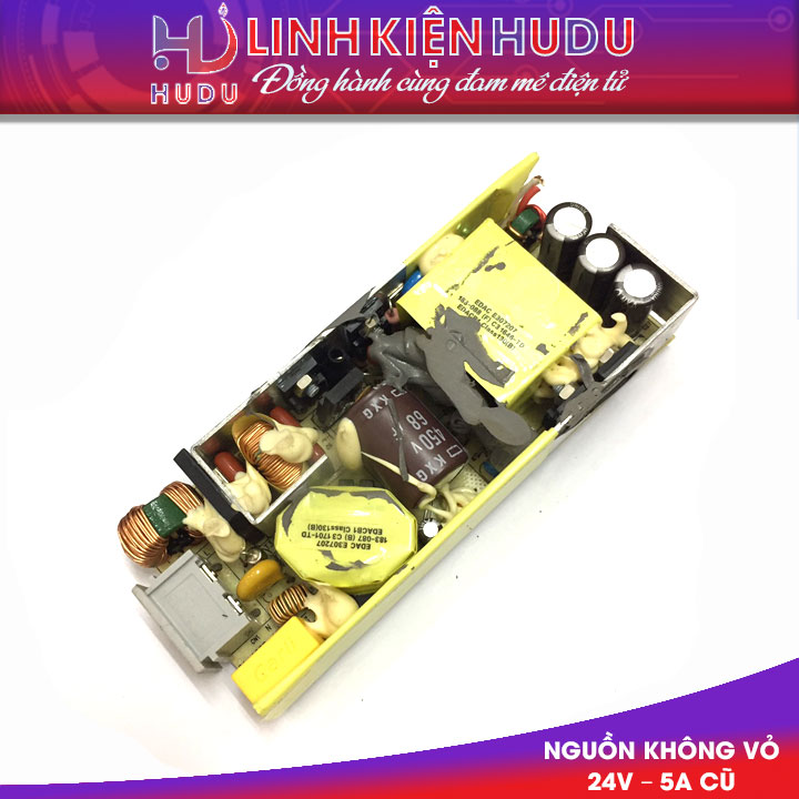 Nguồn không vỏ 24V – 5A cũ