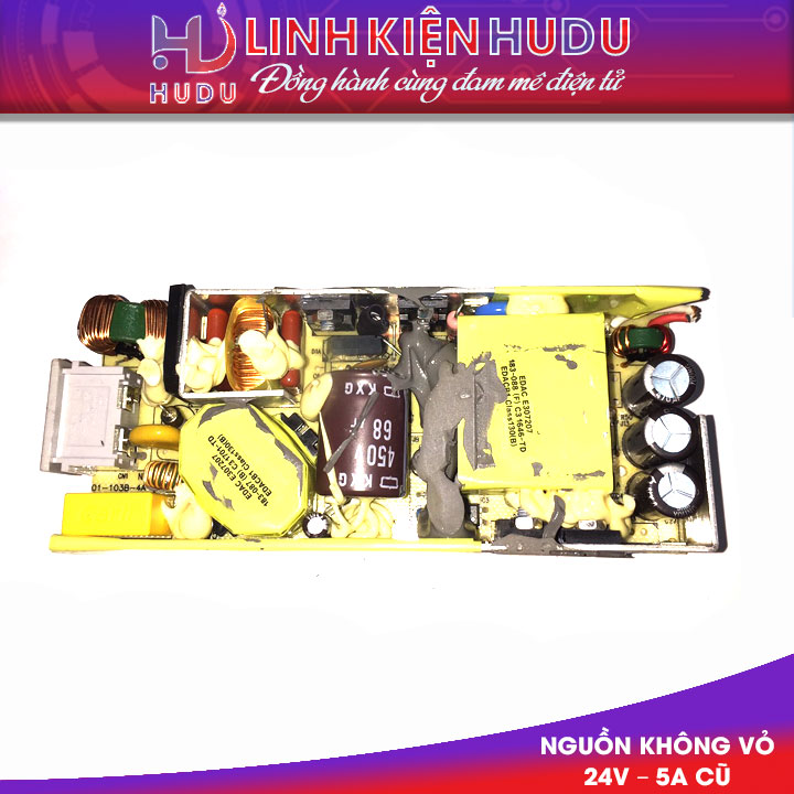Nguồn không vỏ 24V – 5A cũ