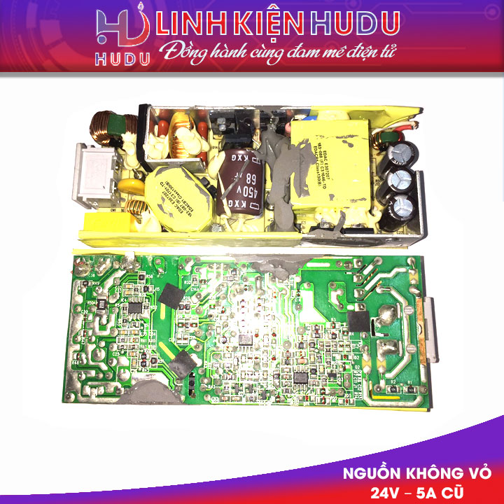 Nguồn không vỏ 24V – 5A cũ