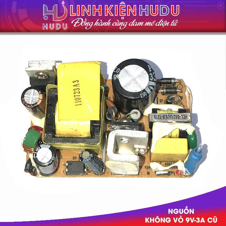 Nguồn không vỏ 9V – 3A cũ