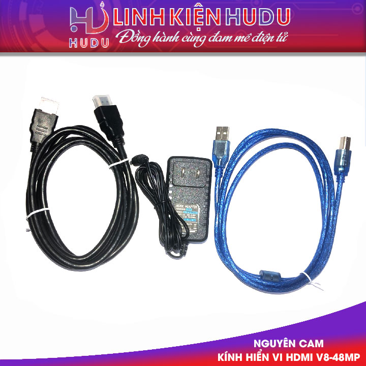 Nguyên cam kính hiển vi HDMI V8-48MP