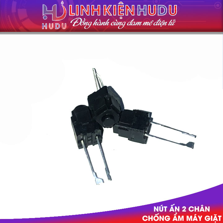 Nút ấn máy giặt 2 chân chống ẩm