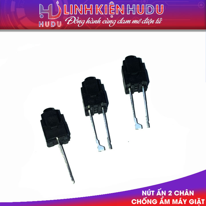 Nút ấn máy giặt 2 chân chống ẩm