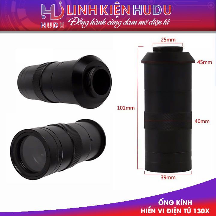Ống kính hiển vi điện tử 130X