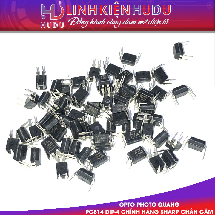 Opto PC814 chính hãng Sharp (chân cắm)
