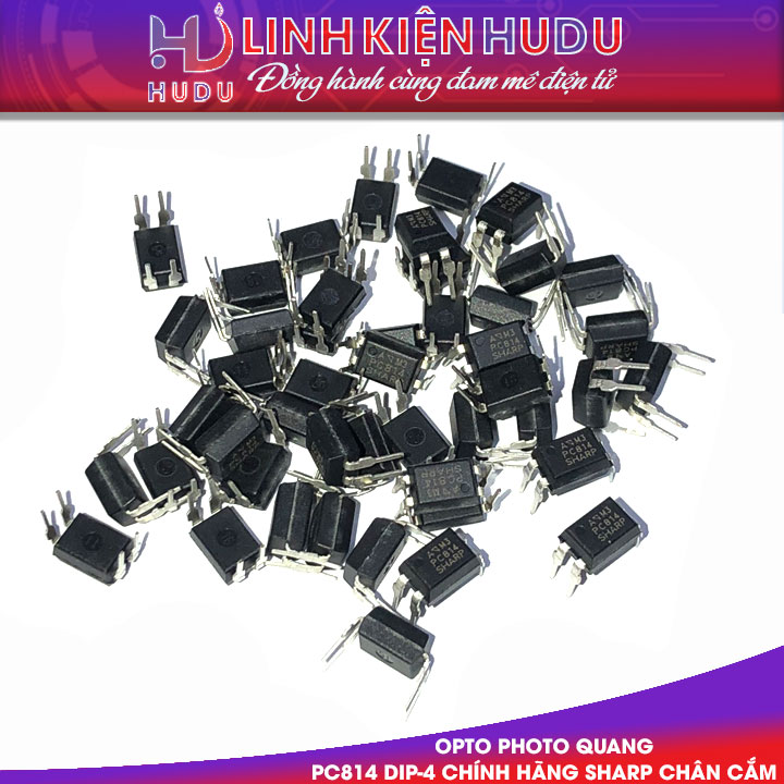 Opto PC814 chính hãng Sharp (chân cắm)
