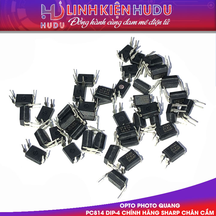 Opto PC814 chính hãng Sharp (chân cắm)