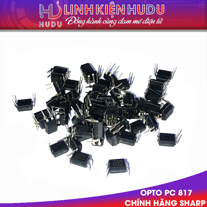 Opto PC 817 chính hãng Sharp (chân cắm)