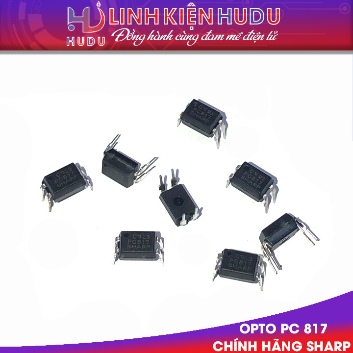 Opto PC 817 chính hãng Sharp (chân cắm)