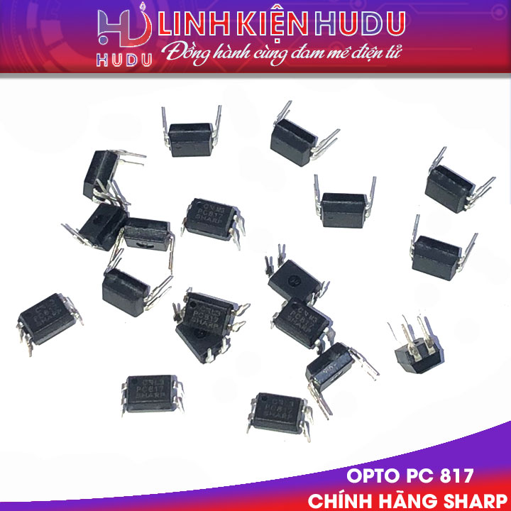 Opto PC 817 chính hãng Sharp (chân cắm)
